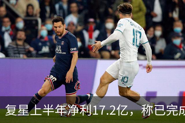 复星上半年净利17.2亿，称已完成结构性调整