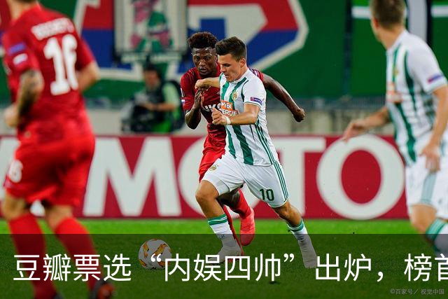 豆瓣票选“内娱四帅”出炉，榜首黑马引热议