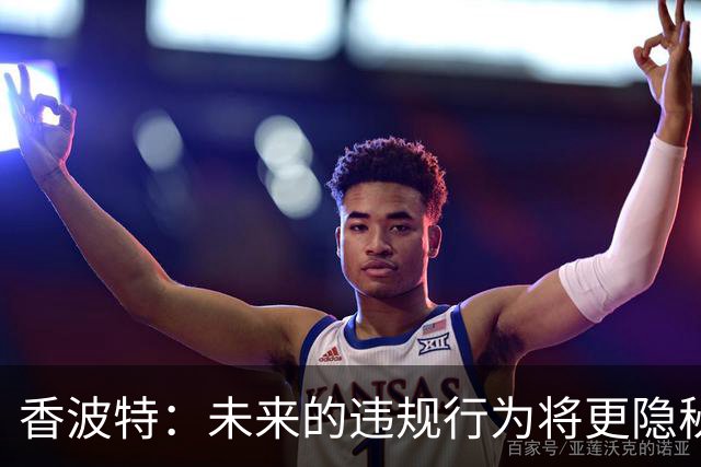 香波特：未来的违规行为将更隐秘，例如通过加密货币